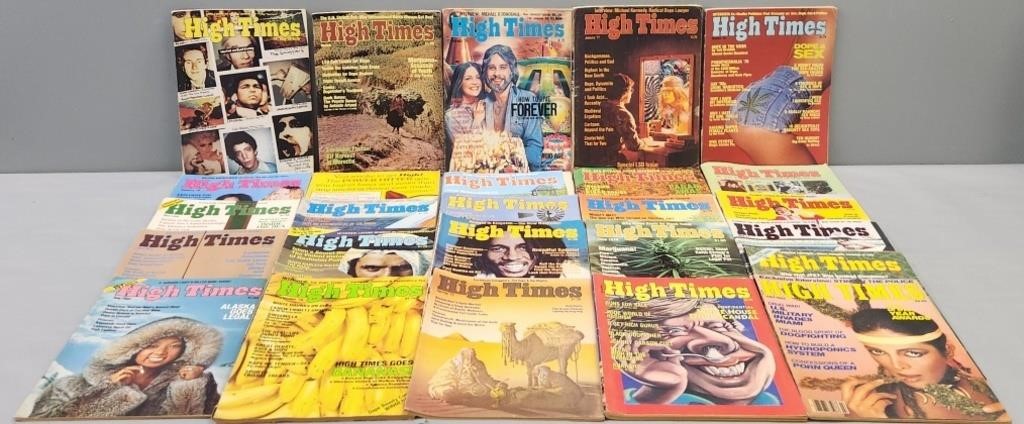 High Times Magazines Ephemera Lot