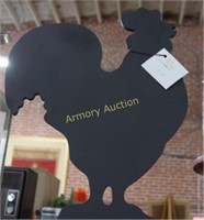 ROOSTER SILHOUETTE DECORATION