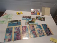VINTAGE POST CARDS, VINTAGE OLYMPIC LOTTO