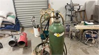 Oxy Acetylene Cutting Torch & Cart