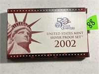 2002 Silver Proof Set