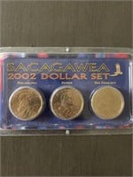 2002 SACAGAWEA DOLLAR SET