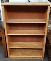 3 Shelf Oak Book Case