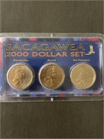 2000 SACAGAWEA DOLLAR SET