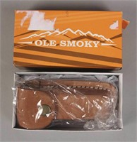Ole Smokey Knife with Leather Belt Sheath