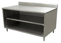 STAINLESS STEEL CABINET BASE CHEF TABLE 5"