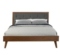 Linon Mid Century Queen Bed Headboard Only