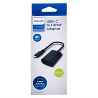 Philips USB-C to HDMI Adapter - Black