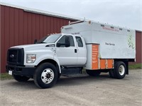 2019 Ford F-750 Extended Cab Chipper Truck