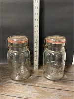 Two atlas jars