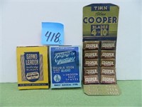 (3) Store Displays - Thin Blue Copper, Waltham &