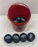 NATIONAL SPORTS - HOCKEY PUCKS