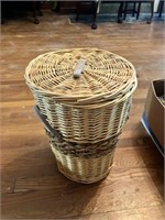 Basket with Lid -  18" Tall