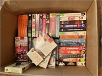 Box of VHS Tapes