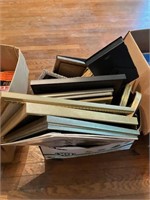 BOX LOT OF FRAMES