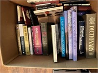 BOX LOT OF BOOKS