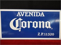 Metal Corona Beer Sign - 2ft x 1 ft