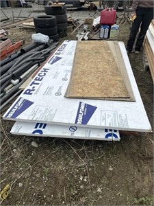 Artec, foam board, miscellaneous plywood