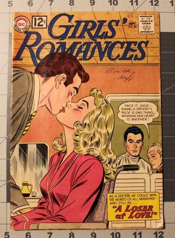 Girls’ Romances #86 Sept 1962