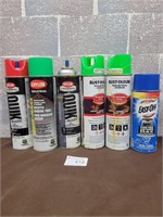 Marking spray paint, easy off etc
