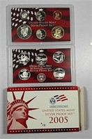 2005  US. Mint Silver Proof set