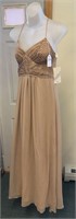 Bronze Maria Bonita Dress Sz S