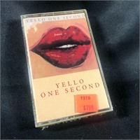 Sealed Cassette Tape: Yello One Second