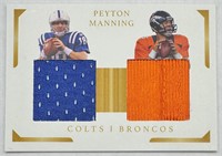 Peyton Manning Patch Card