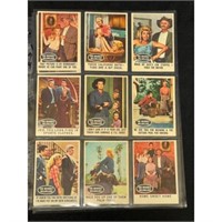 (10) 1963 Topps Beverly Hillbillies Crease Free