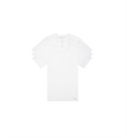 Calvin Klein mens 100% Cotton white T-Shirt- SHORT