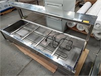 S/S 5 Place Bench Top Bain Marie, 240V