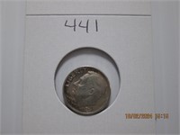 1951 AU  Roosevelt Silver Dime