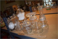 Glass Display Items (Most Lidded)
