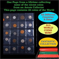 20 Great Coins of the World, hand selected, many t