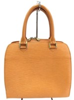 Louis Vuitton Orange Epi Handbag