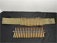 33 ROUNDS OF 30-06 RIFLE AMMUNITION IN CLIPS/ BELT