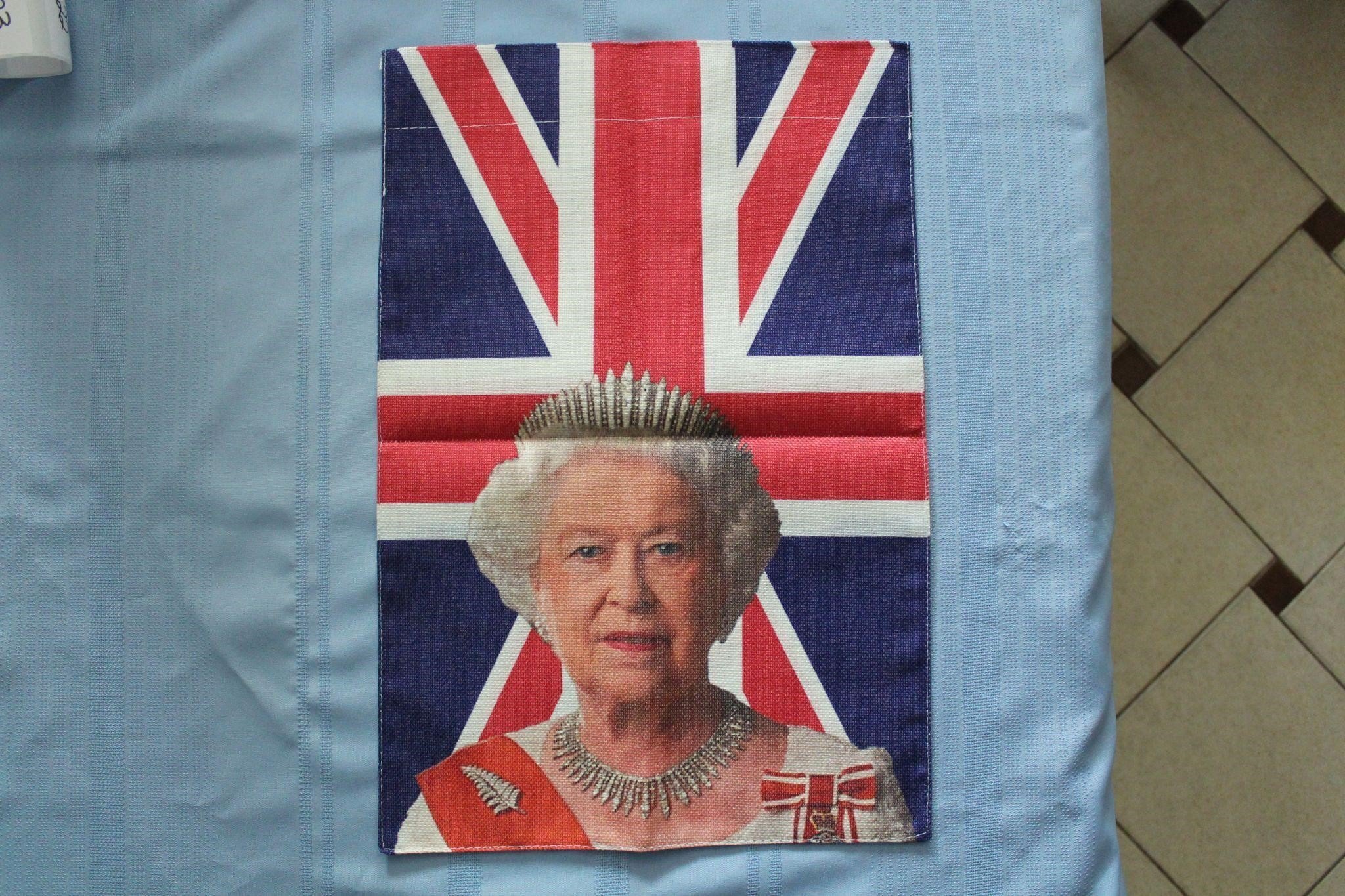 Banner: Queen Elizabeth II
