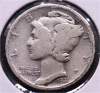 1931 MERCURY DIME F