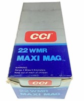 (500) Rds Of Cci 22wmr Maxi Mag Ammunition
