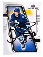 UD MVP Caard -"GARY ROBERTS" 2000/01 Autographed