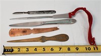 Elgin & Other Letter Openers, & More