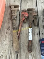 Pipe Wrenches (3) RWB