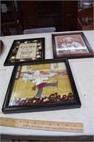 Three Pcs Chef Theme Wall Hangings