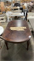 (N) Hooker Furniture Leesburg Leg Table w/ 2 18in