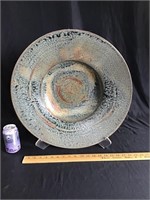 Large pottery platter