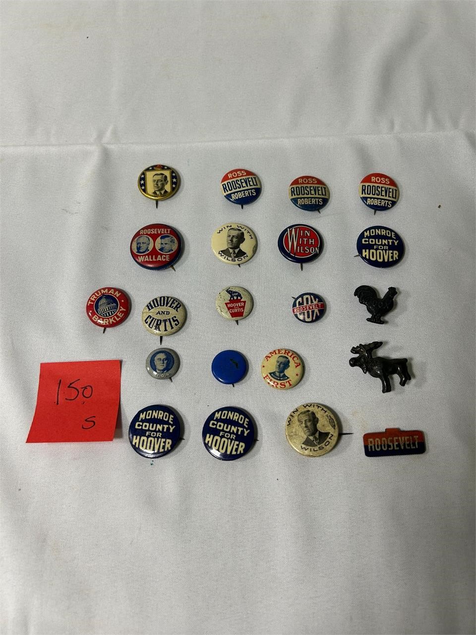 Vintage Campaign Buttons/Pins