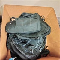 (8) Black Back Packs                     (R# 214)