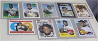 S: (9) 1996 TOPPS WILLIE MAYS COMM. CARDS