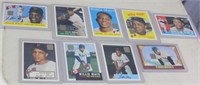 S: (9) 1996 TOPPS WILLIE MAYS COMM. CARDS