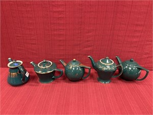 Hall China, 5 Teapots